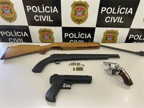 Pai De Suspeito De Homic Dio Preso Diversas Armas Em Pardinho