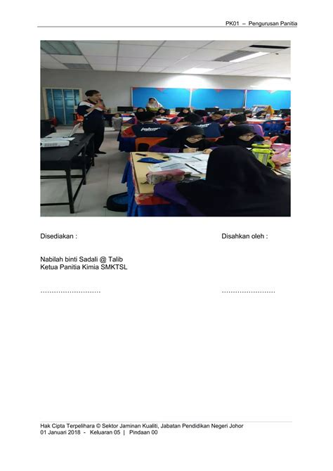 Laporan Teknik Menjawab Spm Pdf