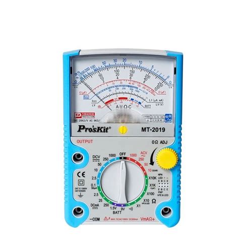 Pro Skit Multi Function Analog Multimeter Mt Zoro