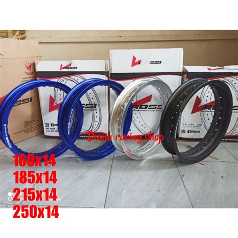 Jual Velg Rossi 140 14 160 14 185 14 215 14 250 14 Velg Ring 14 Gold