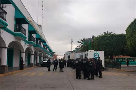 Polic As De San Pablo Del Monte Van A Paro Piden Mejoras Laborales Y