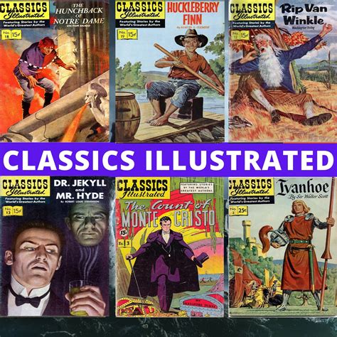 Classics Illustrated Comics 235 Vintage Classic Comic Books Etsy UK