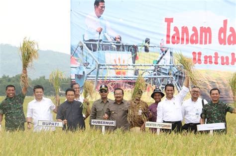 Mentan Optimistis Indonesia Jadi Lumbung Pangan Dunia