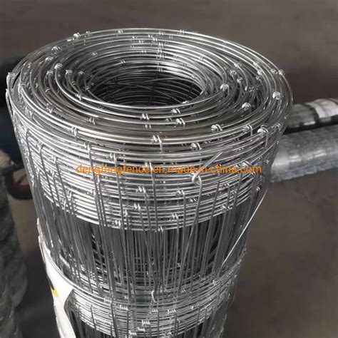 High Tensile Galvanized Farm Field Hinge Joint Fencing Fixed Knot Field Fence Field Fence And