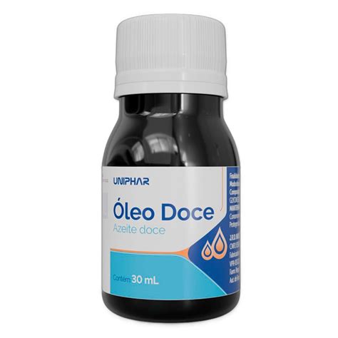 Óleo Doce Para Bebê Tomar - Óleo Doce Uniphar 30ml
