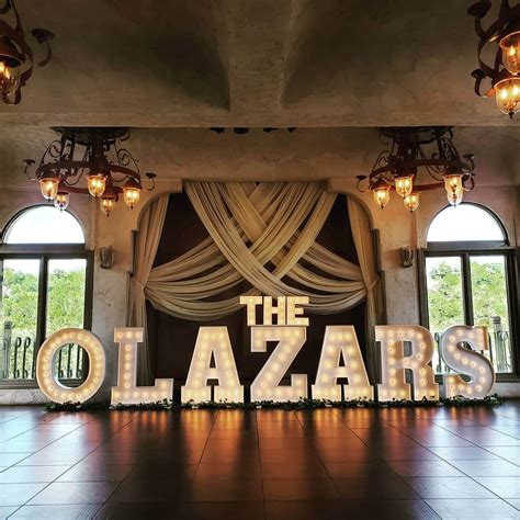 Marquee letters, lighted wooden letter, wedding decor - www ...