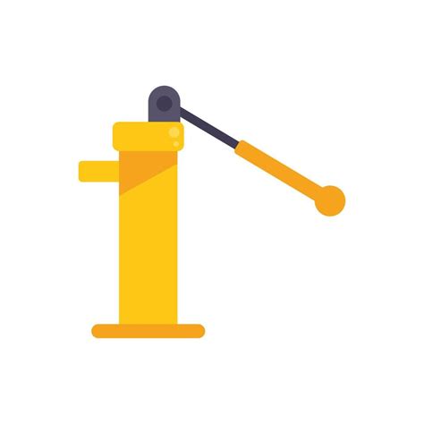 Station Pump Icon Flat Vector Water System 17334313 Vector Art At Vecteezy