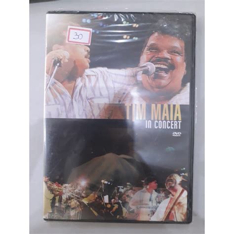 DVD Tim Maia In Concert Shopee Brasil