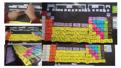 3d Periodic Table Model Easy And Attractive School Project Youtube