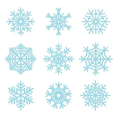 Christmas Snowflake Clipart Vectors And Illustrations For Free Download