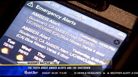 The truth about Amber Alerts and the shutdown - CBS News 8 - San Diego ...