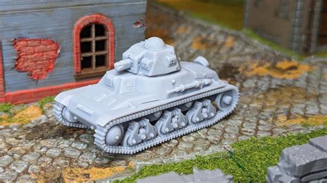 Light Tank Hotchkiss H France Ww Wargaming D