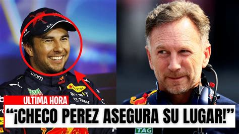 PERDIÓ EL PADRE DE VERSTAPPEN CHECO PÉREZ HA SALVO EN RED BULL