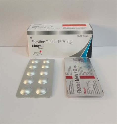 Ebastine Mg Tablets At Rs Stripe Allopathic Tablets In