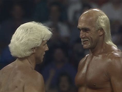 Ric Flair vs Hulk Hogan (WCW Bash at the Beach -... - Tape Machines Are ...