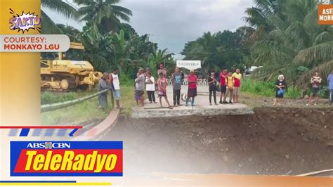 Tulay Sa Monkayo Davao De Oro Naputol Dahil Sa Malakas Na Ulan Sakto