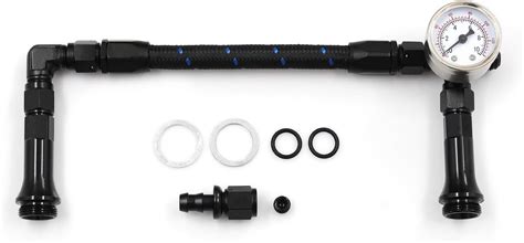 Amazon Braided AN6 Dual Feed Carb Fuel Line Double Pump For Holley