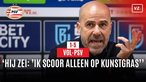 Peter Bosz Na Zege Van Psv Hij Zei Tegen Me Ik Scoor Alleen Op