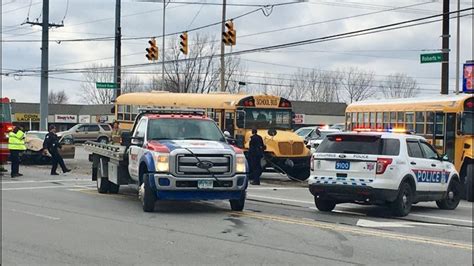 5 People Injured In Crash Involving Hilliard School Bus And Car