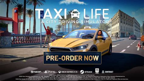 Taxi Life A City Driving Simulator Official Management Gameplay Trailer