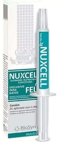 Nuxcell Fel Suplemento Vitamínico Para Cães E Gatos 2gr MercadoLivre