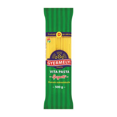 Gyermelyi Vita Pasta Spagetti 500 G Kedvenc Szakbolt