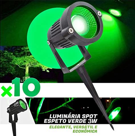 Kit Espeto De Jardim Led W Cob Lumin Mercadolivre