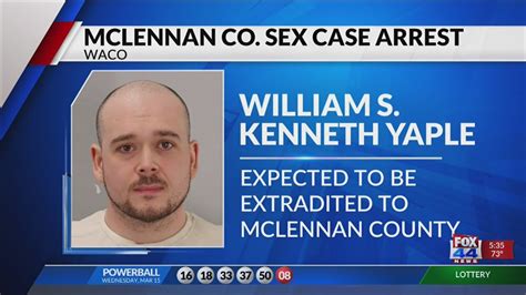 California Man Arrested In McLennan Co Sex Case YouTube