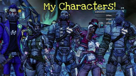 Revisiting My Borderlands Pre Sequel Characters Youtube