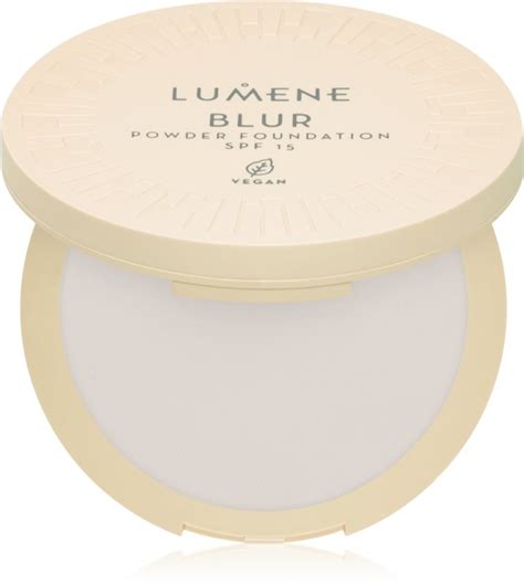 Lumene Blur Puder Kompaktowy I Podk Ad W Jednym Spf