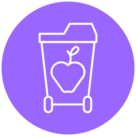 Food Waste Icon Style 22041317 Vector Art At Vecteezy