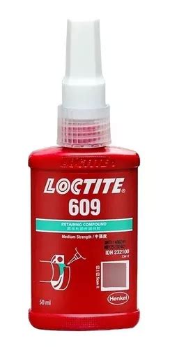 Loctite 609 Compuesto Retenedor Uso General Botella 50ml Meses Sin