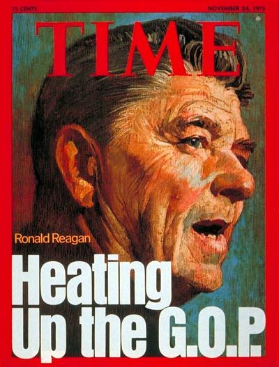 TIME Magazine Cover Ronald Reagan Nov 24 1975 Ronald Reagan