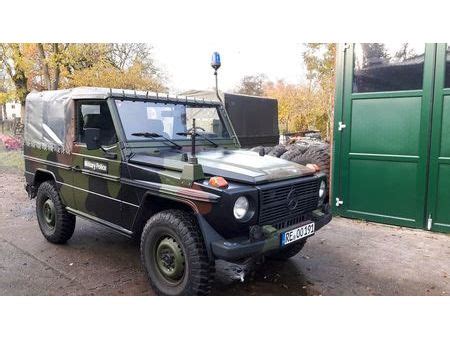 MERCEDES CLASSE G Bw Bundeswehr Feldjager Wolf Nato Used The Parking