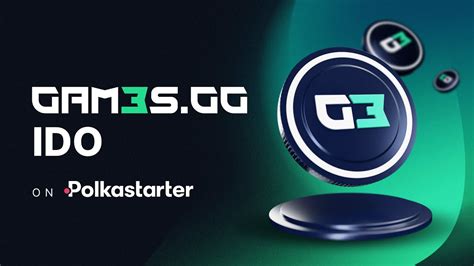 GAM3S GG IDO On Polkastarter Coming Soon YouTube