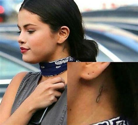 The Small but Meaningful Selena Gomez Tattoo – Shower Gate