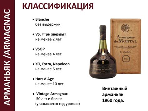 Французский крепкий алкогольный напиток Арманьяк - online presentation