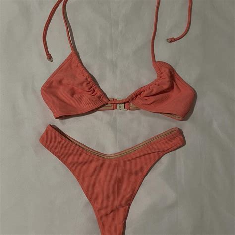 Zulu And Zephyr Swim Bikini Set Never Worn Size Depop