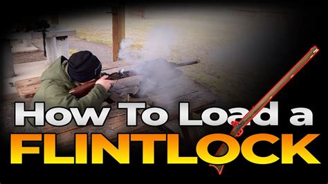 How To Load And Shoot A Flintlock Muzzleloader Youtube