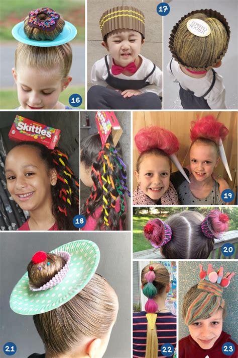 Quick And Easy Crazy Hair Day Ideas