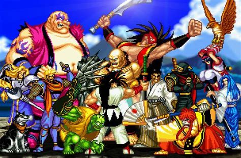 Samurai Shodown Poster Samurai Poster Comic Art