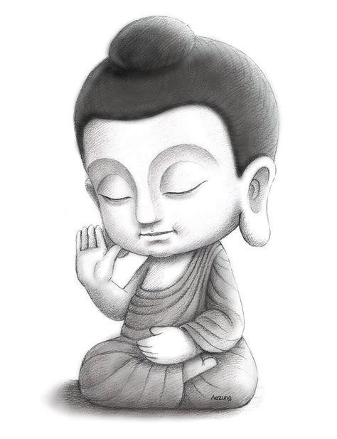 Drawing Of The Buddha