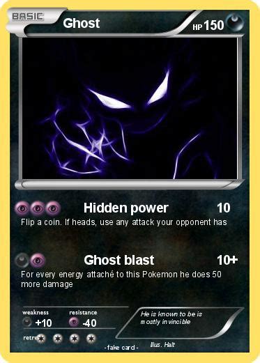 Pokémon Ghost 2965 2965 - Hidden power - My Pokemon Card