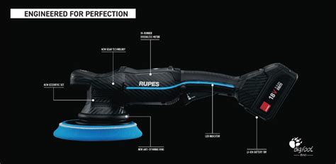 Bigfoot Ibrid Hlr Dual Action Polisher Bas Kit Ru Hlr Cb Bas