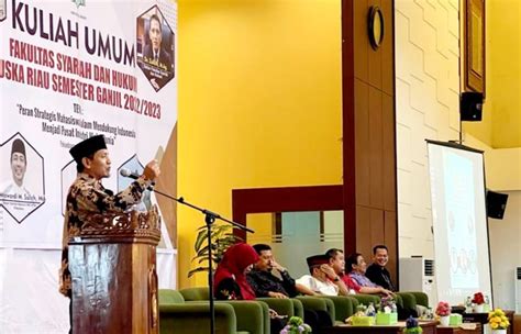 Kuliah Umum Fakultas Syariah Dan Hukum Uin Suska Riau Semester Ganjil