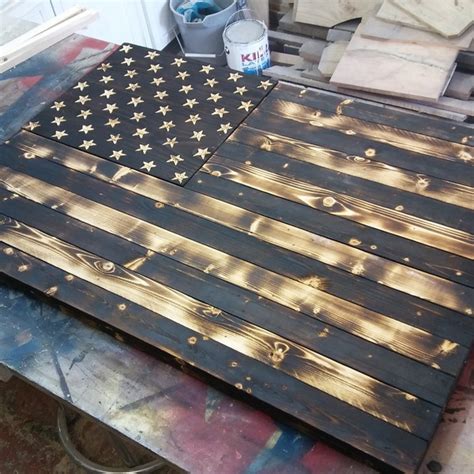 Rustic Flag Coffee Table Ryobi Nation Projects