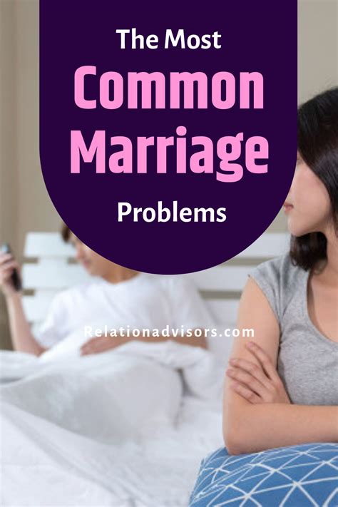 Most Common Marriage Problems And Their Solution Relationadvisors Marriage Problems