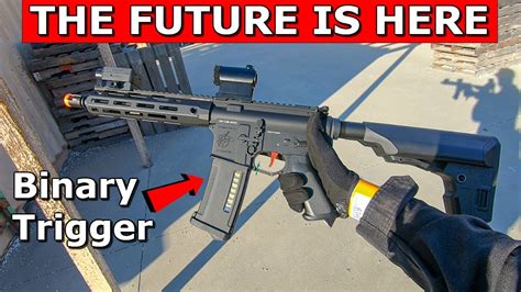 Binary Trigger M4 The Future Of Airsoft Youtube