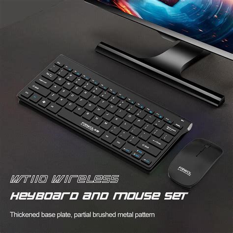 Gaming Keyboard Set External Wireless Keyboard Mouse Set For Notebook Laptop Ebay