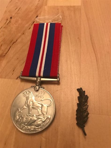 War Medal George Vi 1939 45 World War 2 Etsy